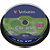 Verbatim Discos vírgenes CD-RW, regrabables, 700 MB / 80 min, velocidad de escritura de 12x - 1
