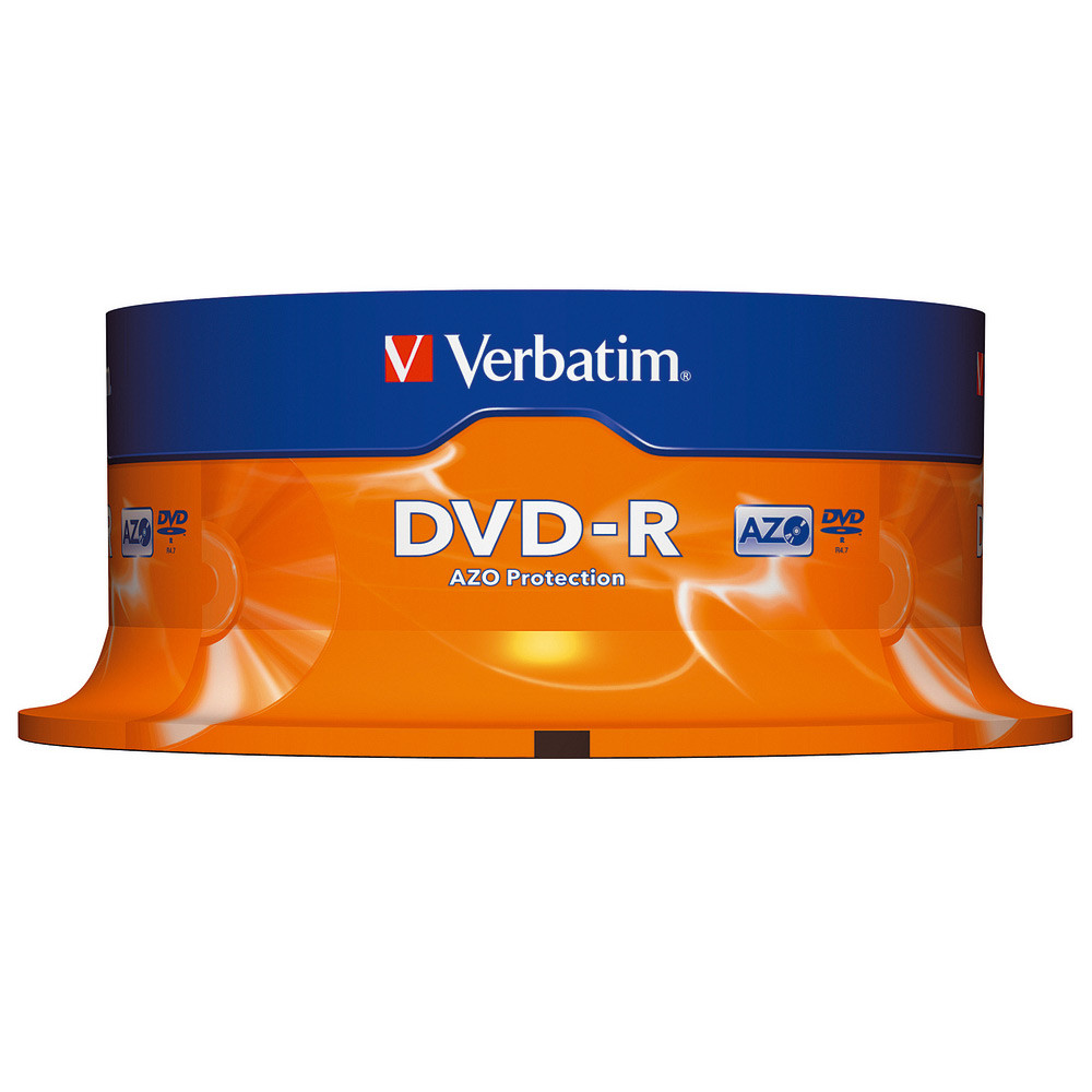 Verbatim DVD-R - 4,7GB - 16X - Spindle 25
