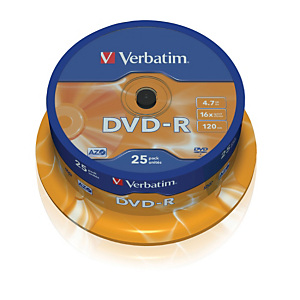 Verbatim DVD-R 4,7GB 16X Torre Verbatim DVD-R 4,7GB 16X Torre