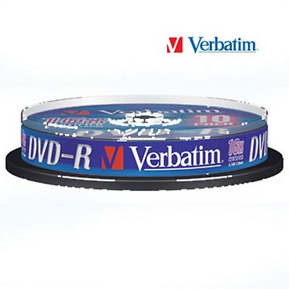 Verbatim DVD-R x 10 - 4.7 Go - support de stockage - 1