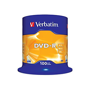 Verbatim - DVD-R x 100 - 4.7 GB - supporti di memorizzazione