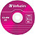 Verbatim Hi-Speed Colour, Discos vírgenes CD-RW, regrabables, 700 MB / 80 min, velocidad de escritura de 12x - 3
