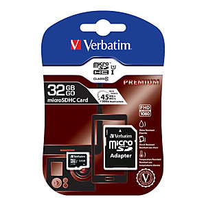 Verbatim - Micro SDHC Classe 10 fino a 45mb/sec - 44083