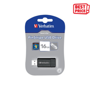 Verbatim Pen drive PinStripe, USB 2.0, 16 GB, Nero