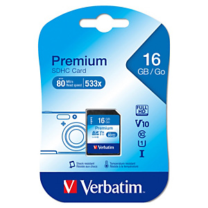 Verbatim - Scheda SDHC Classe 10 - 43962 Verbatim - Scheda SDHC Classe 10 - 43962