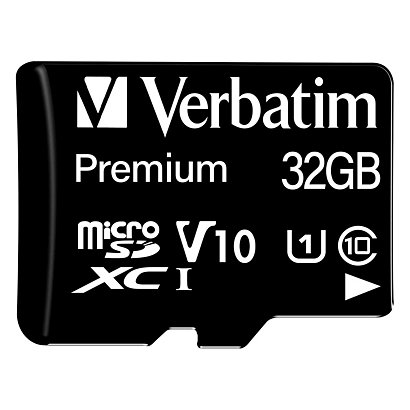 Verbatim Tarjeta de Memoria microSD Premium, 32 Gb - 1