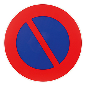 Verbodsbord parkeerverbod Ø 30 cm. Verbodsbord parkeerverbod Ø 30 cm.