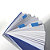 Verdeler van 50 indexen Post-it®  breedte 25 mm kleur blauw - 3