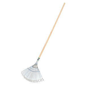 Verdemax Scopa 22 denti per erba e foglie - manico 120 cm - Verdemax Verdemax Scopa 22 denti per erba e foglie - manico 120 cm - Verdemax