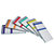 Verkoop blokken van 100 vellen 6 x 13,5 cm Elve geassorteerde kleuren, set van 10 - 2