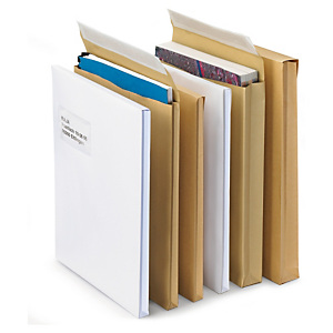 Versandtaschen mit Seitenfalten Versandtaschen mit Seitenfalten