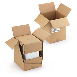 Versandverpackung für 6er-Karton Weinflaschen Versandverpackung für 6er-Karton Weinflaschen