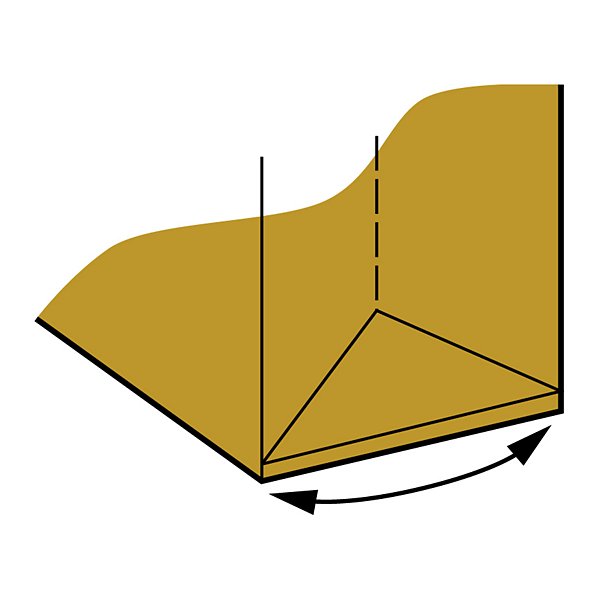 Versterkte envelop met zijvouw RAJA - 2