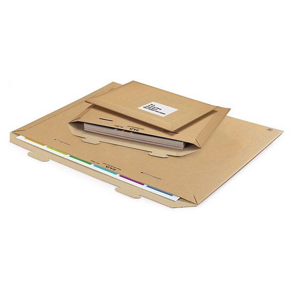 Versterkte kartonnen envelop bruin RAJA - 3