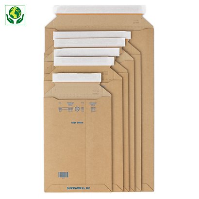 Versterkte kartonnen envelop Suprawell® - 1