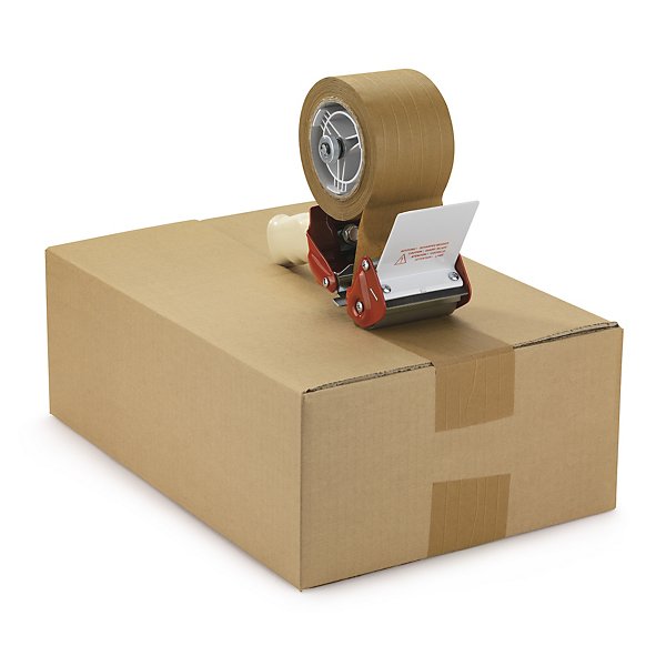 Versterkte papieren tape met linnendraad 75 mm x 50 m - 4