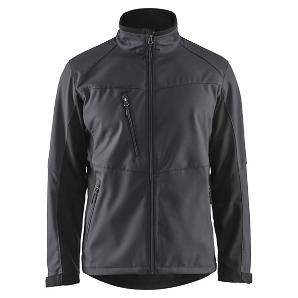 Veste Softshell coupe-vent BLAKLADER Gris moyen Noir S - 2