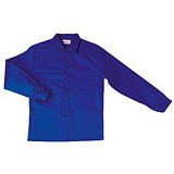 Veste de travail en polycoton bleu roi, taille M Veste de travail en polycoton bleu roi, taille M