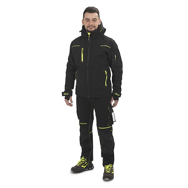 Veste de travail Space noir/jaune UPOWER taille M - 4