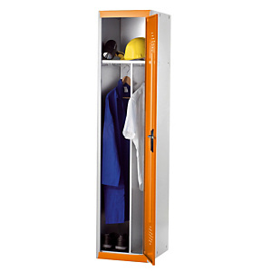 Vestiaires démontables Advantage Industrie Salissante gris/orange élément suivant Vestiaires démontables Advantage Industrie Salissante gris/orange élément suivant