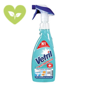 VETRIL Detergente MultiSuperficie Igienizzante Flacone con nebulizzatore 650 ml