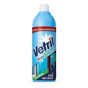 VETRIL Detergente Vetri Esterni, Flacone da 650 ml