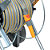 Dévidoir tuyau arrosage équipé 2 roues Hozelock 25 m - 2