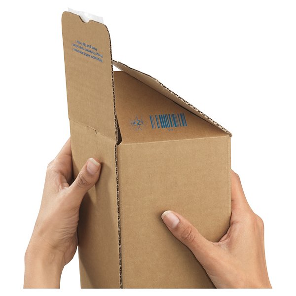 Vierkante koker met zelfklevende sluiting 86 x 10,5 cm - 5