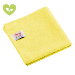 VILEDA Panno in microfibra r-MicroTuff Base, 36 x 36 cm, Giallo (confezione 5 pezzi) VILEDA Panno in microfibra r-MicroTuff Base, 36 x 36 cm, Giallo (confezione 5 pezzi)