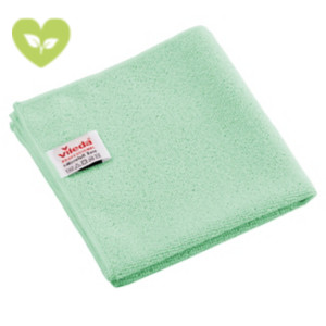 VILEDA Panno in microfibra r-MicroTuff Base, 36 x 36 cm, Verde (confezione 5 pezzi) VILEDA Panno in microfibra r-MicroTuff Base, 36 x 36 cm, Verde (confezione 5 pezzi)