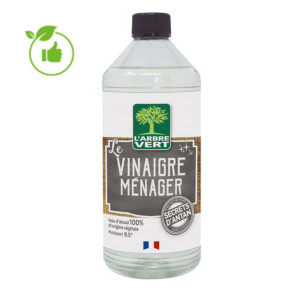 Vinaigre blanc 9,5° écologique L'Arbre Vert Secrets d'Antan 750 ml