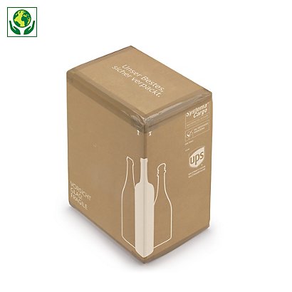 Vinemballage för postförsändelse L 445 x B 320 x H 410 mm - 1