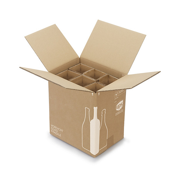 Vinemballasje for postforsendelse - 1 flaske - 1