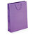 Violet gloss laminated custom printed bags - 320x440x100mm - 1 colour, 2 sides - 1