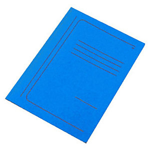 VIP Cartelline 3 lembi con stampa, Cartoncino, 250 x 350 mm, Azzurro (confezione 20 pezzi)