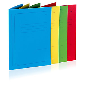 VIP Cartelline semplice con stampa, Cartoncino, 245 x 345, Azzurro (confezione 20 pezzi)