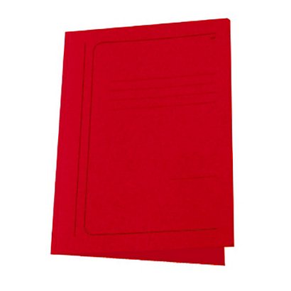 VIP Cartelline semplice con stampa, Cartoncino, 245 x 345, Rosso (confezione 20 pezzi)