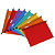 Viquel Bac de classement Rainbow Class en polypropylène avec 8 dossiers suspendus A4  - Noir / Multicolores - 2