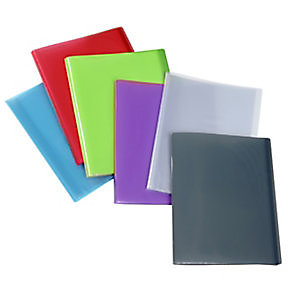 Viquel Protége-documents Propyglass 10 pochettes couverture polypropylène coloris assortis