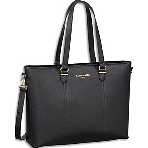 VIQUEL Sac Cabas Femme Ordinateur ALBA 15,6'' - 1 Compartiment - Polyuréthane - NOIR 784422-33 VIQUEL Sac Cabas Femme Ordinateur ALBA 15,6'' - 1 Compartiment - Polyuréthane - NOIR 784422-33