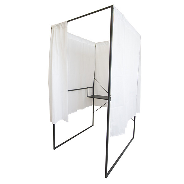 Viso Isoloir électoral PMR L.100 x P.130 x H.200 cm