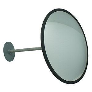 VISO Miroir de surveillance convexe en verre, diamètre 33 cm VISO Miroir de surveillance convexe en verre, diamètre 33 cm