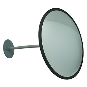 VISO Miroir de surveillance convexe en verre, diamètre 33 cm