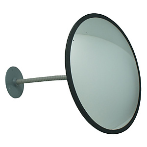 VISO Miroir de surveillance convexe en verre, diamètre 33 cm VISO Miroir de surveillance convexe en verre, diamètre 33 cm