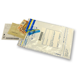 VIVA Busta di sicurezza - 36,5 x 45,5 cm - 70 micron - LDPE riciclabile - conf. 25 pezzi VIVA Busta di sicurezza - 36,5 x 45,5 cm - 70 micron - LDPE riciclabile - conf. 25 pezzi