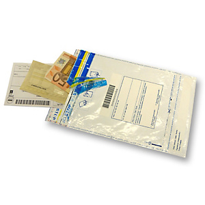 VIVA Busta di sicurezza - 36,5 x 45,5 cm - 70 micron - LDPE riciclabile  - conf. 25 pezzi