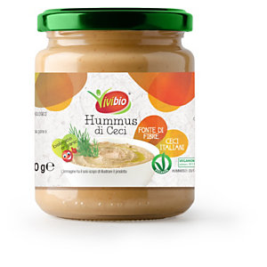 VIVIBIO Hummus di ceci BIO, 190 g