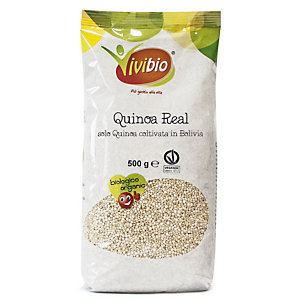 VIVIBIO Linea Biologica Semi di Quinoa reale soffiata, 100 gr