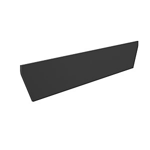 Voile de fond Noir - Pour bureau Fusion L. 170 cm