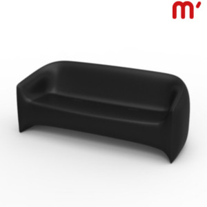 VONDOM Divanetto da esterno Blow, 200 x 79 x 76 cm, Nero VONDOM Divanetto da esterno Blow, 200 x 79 x 76 cm, Nero